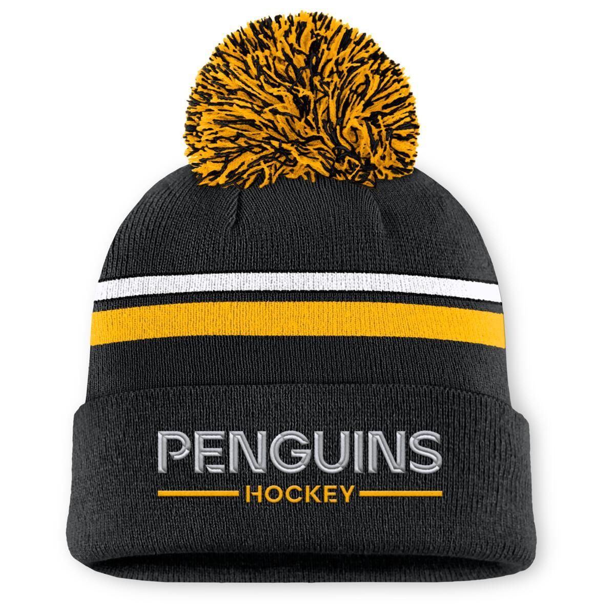 Pittsburgh Penguins dámská zimní čepice Authentic Pro W/Cap Cuffed Pom Beanie