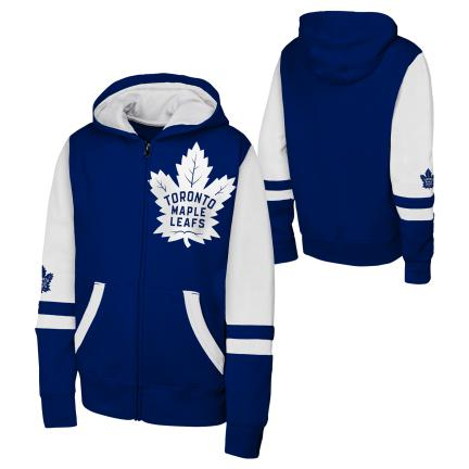 Toronto Maple Leafs dětská mikina s kapucí Face Off Fz Flc Hd