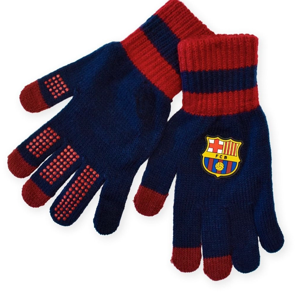 FC Barcelona zimní rukavice guante