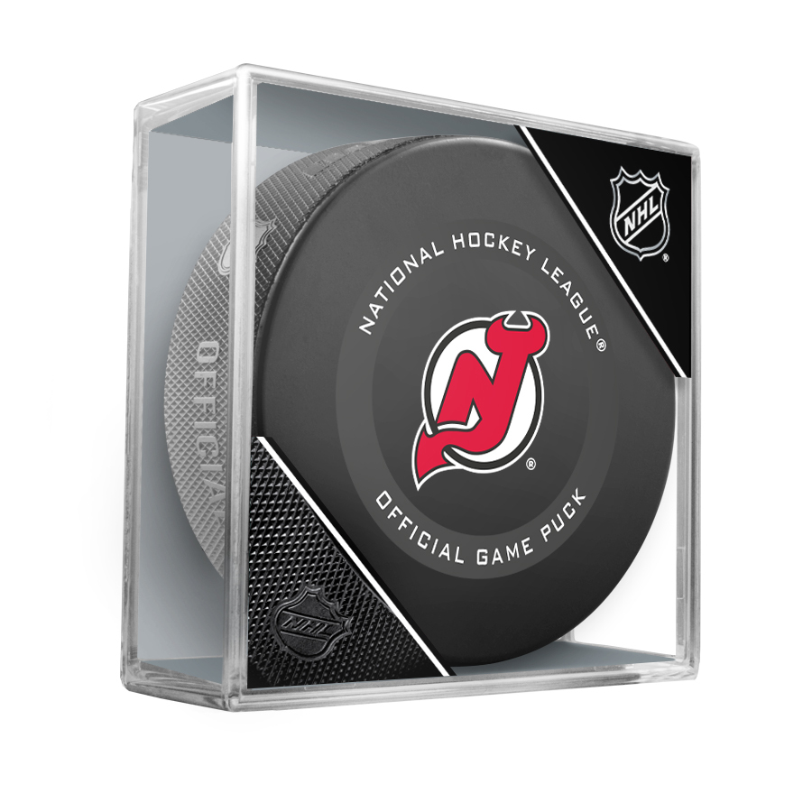 New Jersey Devils puk Official Game Puck 2019-2020 x