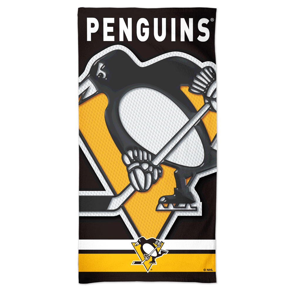 Pittsburgh Penguins osuška Spectra Beach Towel