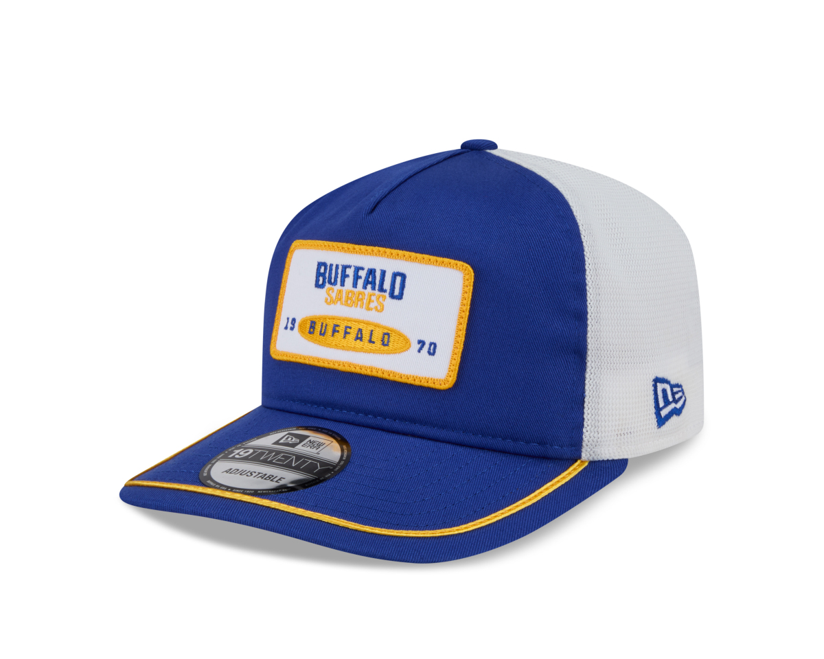 Buffalo Sabres čepice baseballová kšiltovka New Era 1920 Emb patch blue
