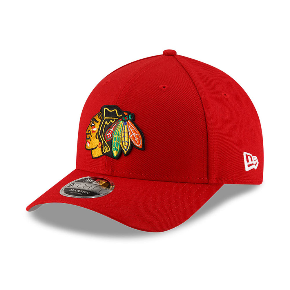 Chicago Blackhawks čepice baseballová kšiltovka New Era 940MC red