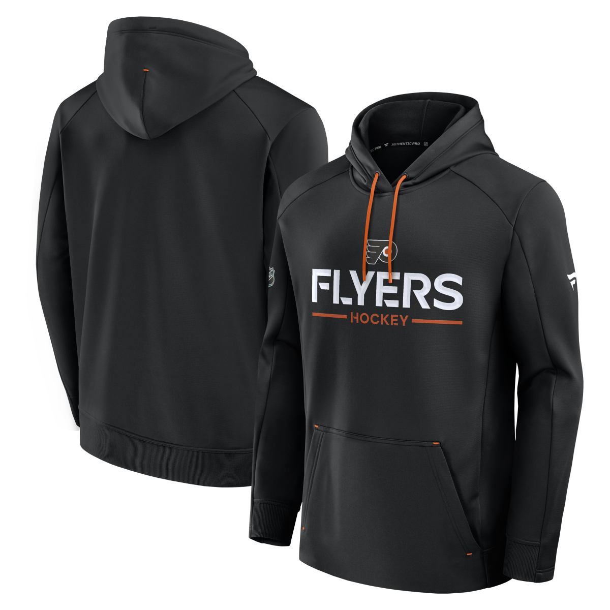 Philadelphia Flyers pánská mikina s kapucí Authentic Pro Rink Poly Fleece POH