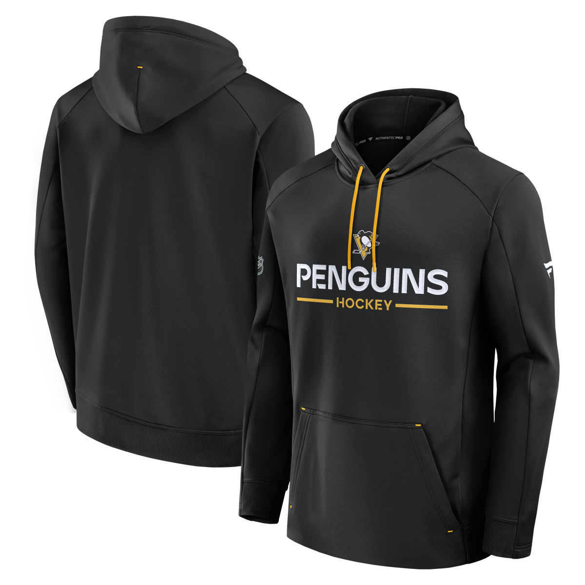 Pittsburgh Penguins pánská mikina s kapucí Authentic Pro Rink Poly Fleece POH