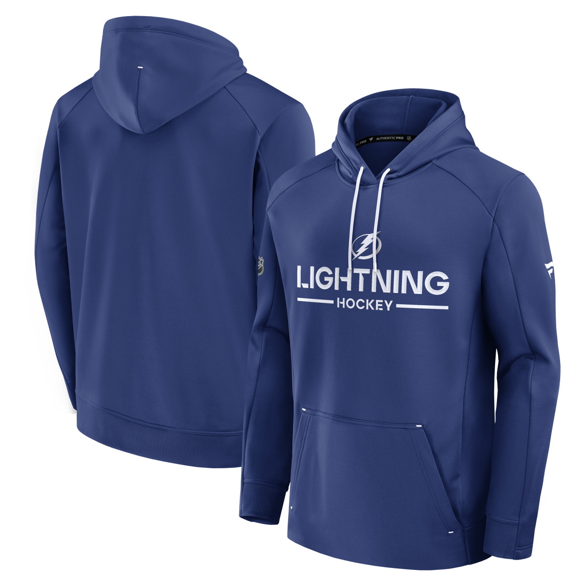 Tampa Bay Lightning pánská mikina s kapucí Authentic Pro Rink Poly Fleece POH