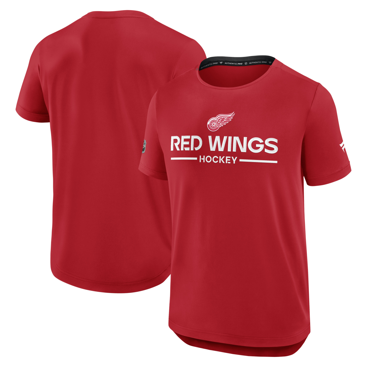 Detroit Red Wings pánské tričko Authentic Pro SS Rink Tee