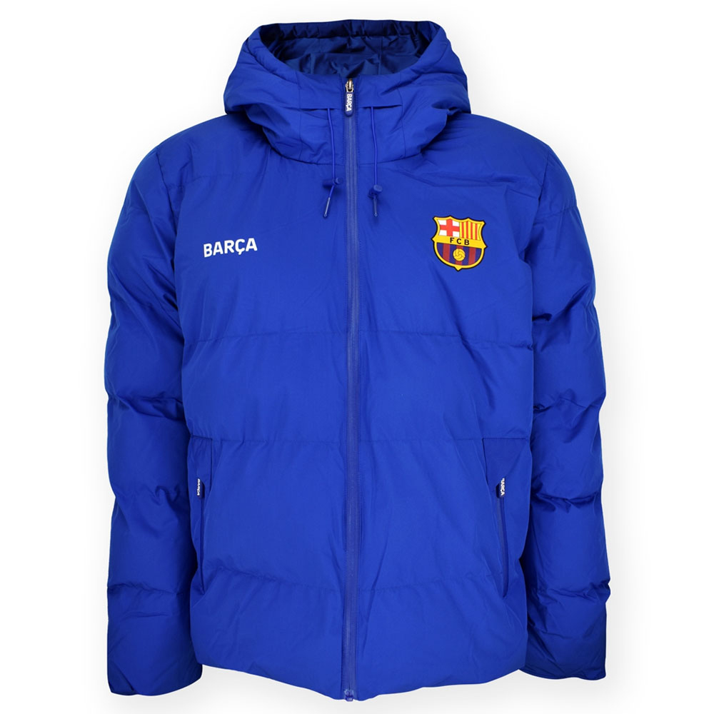 FC Barcelona pánská zimní bunda Padded blue