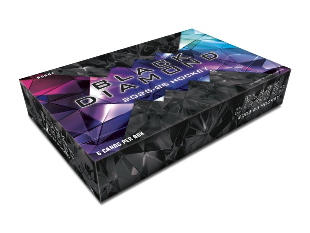 NHL boxy hokejové karty NHL 2025-26 Upper Deck Black Diamond Hockey Hobby Box