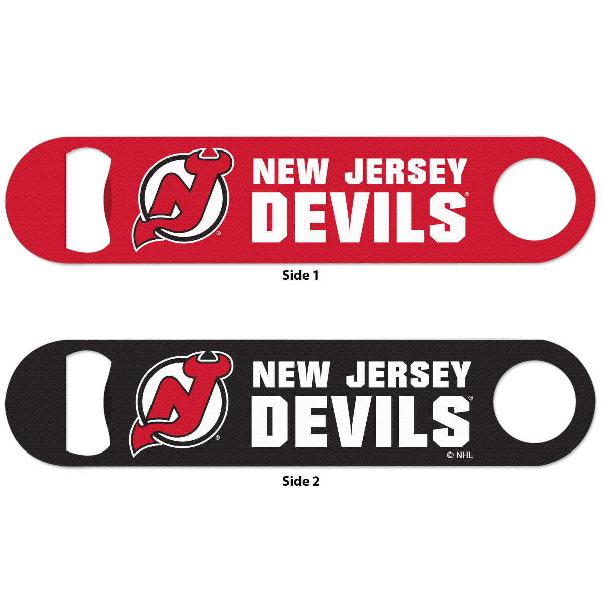 New Jersey Devils otvírák Metal 2 Sided