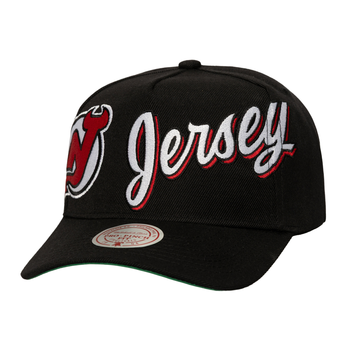 New Jersey Devils čepice baseballová kšiltovka Busted Pro Snapback black