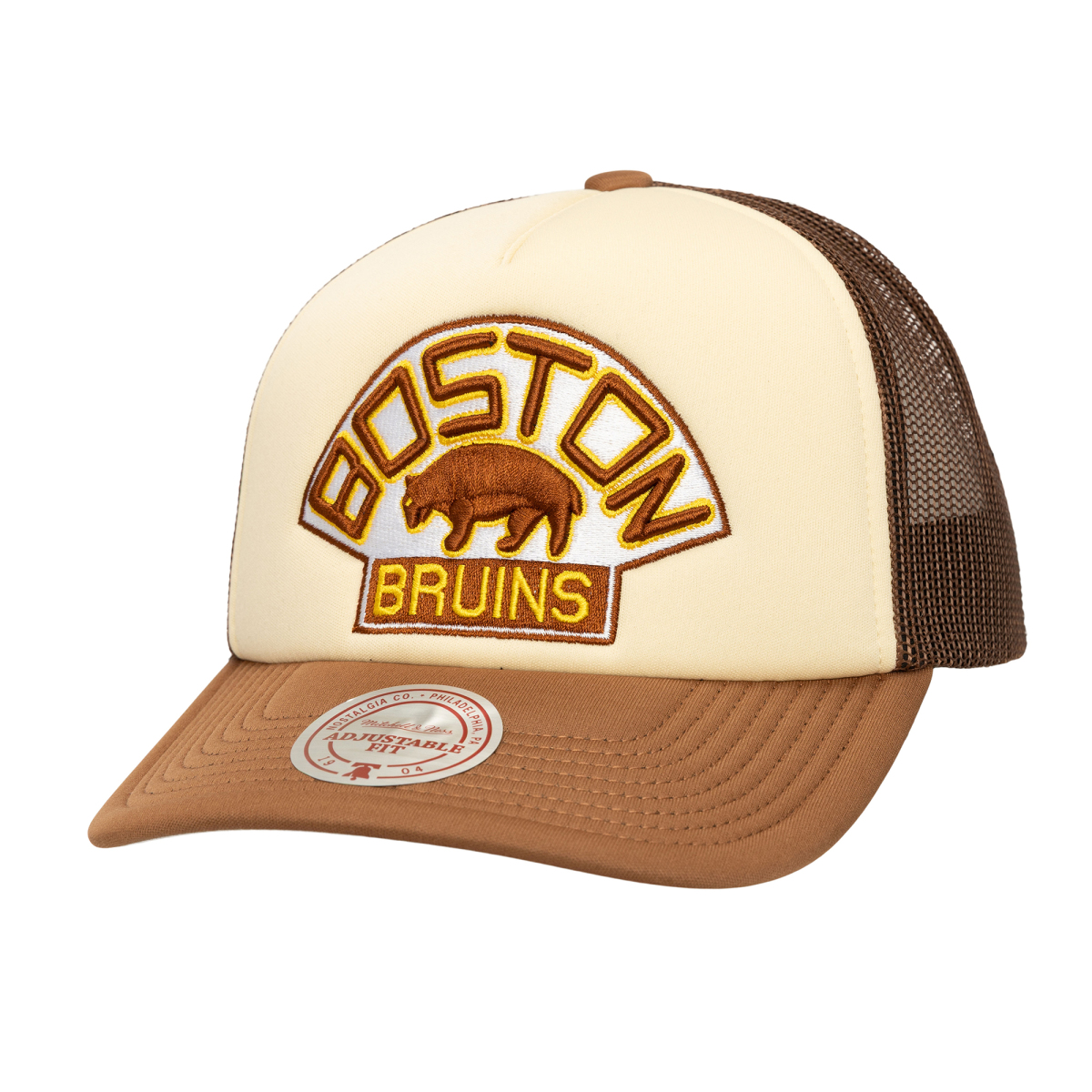 Boston Bruins čepice baseballová kšiltovka Vintage Block Trucker