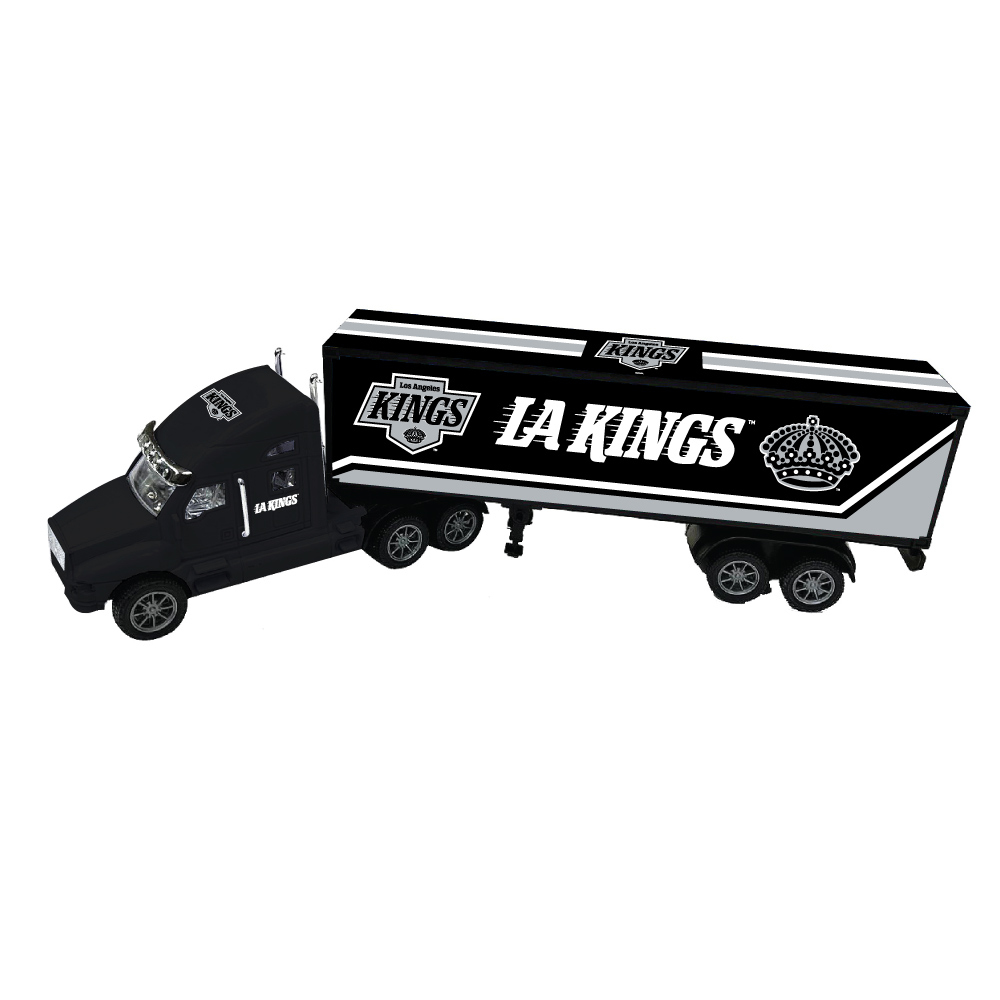 Los Angeles Kings kamion 18-Wheeler Big Rig Truck Black