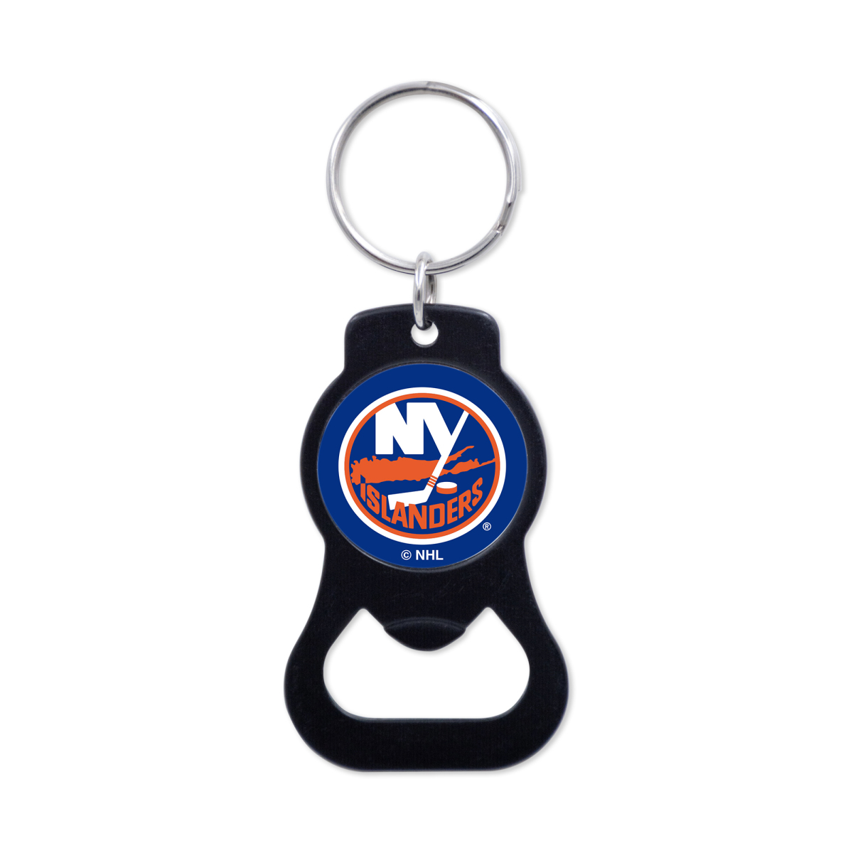 New York Islanders přívěšek s otvírakem Black Ring