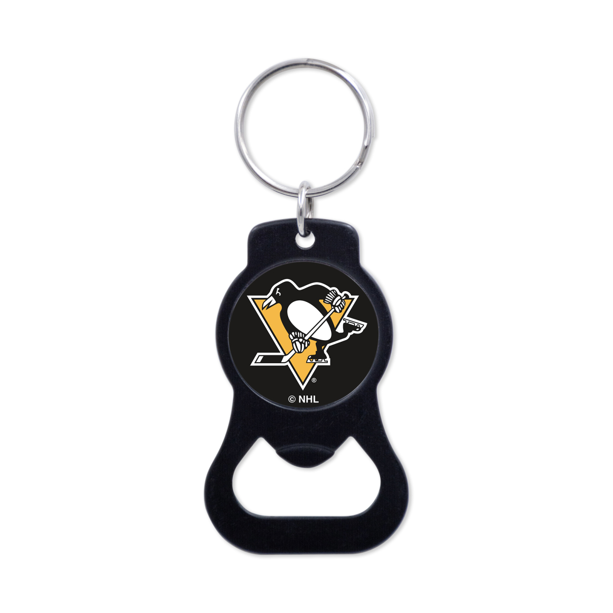 Pittsburgh Penguins přívěšek s otvírakem Black Ring