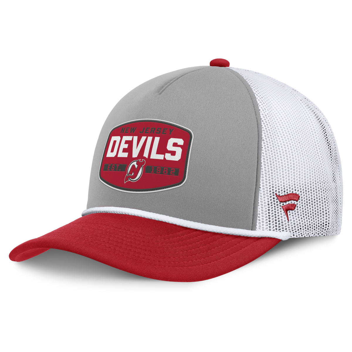 New Jersey Devils čepice baseballová kšiltovka Course Adjustable Foam Front A-Frame Meshaback