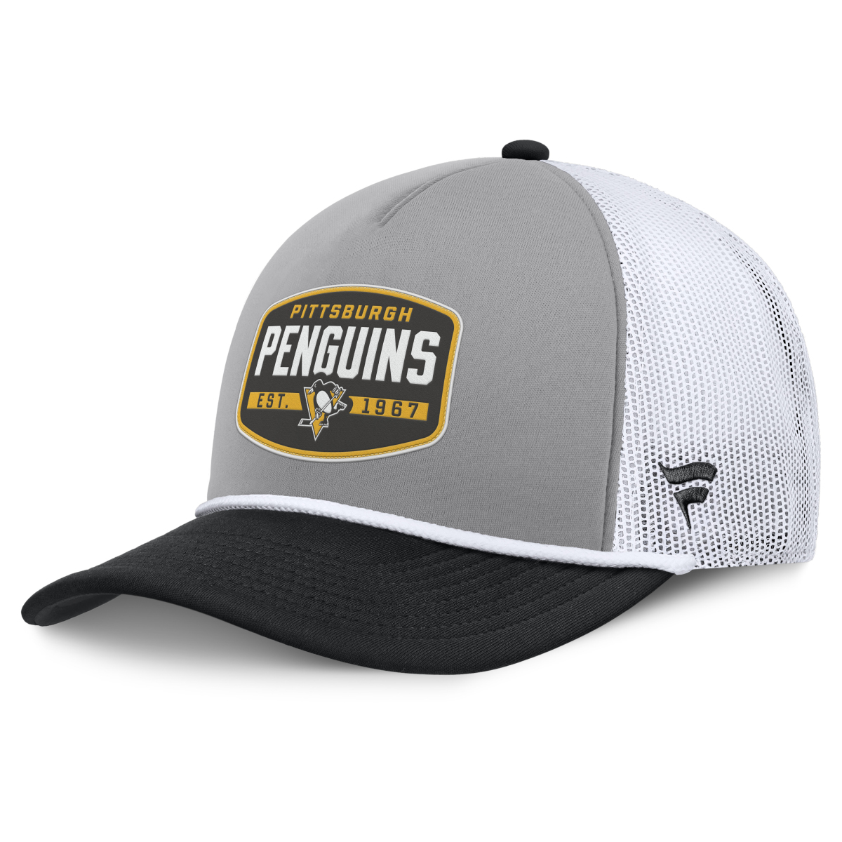 Pittsburgh Penguins čepice baseballová kšiltovka Course Adjustable Foam Front A-Frame Meshaback