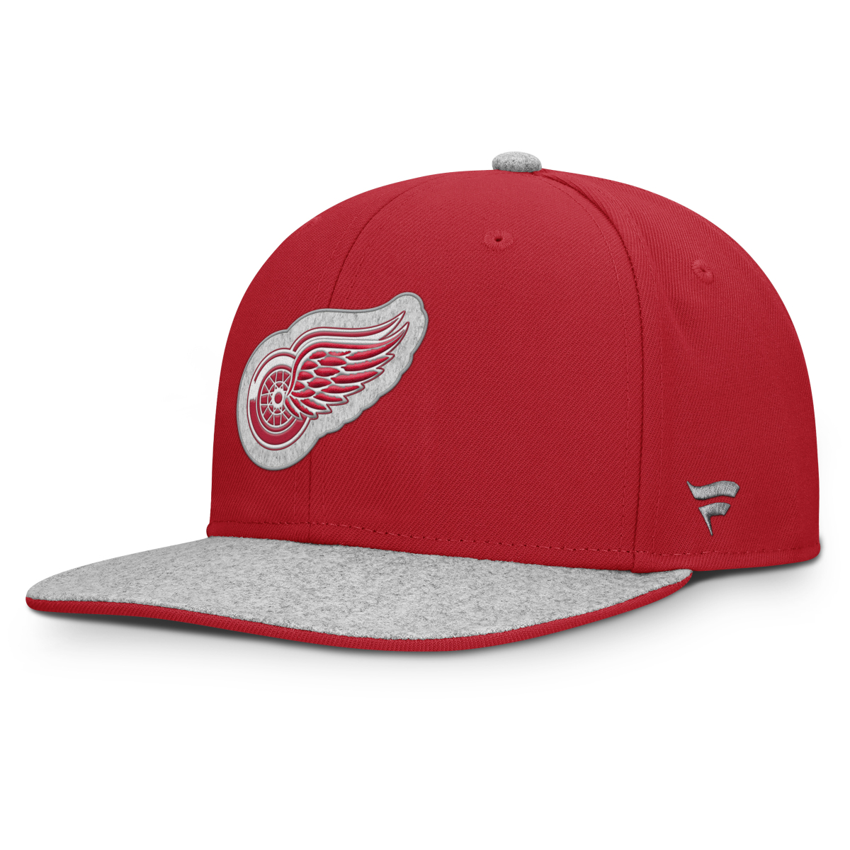 Detroit Red Wings čepice flat kšiltovka Loden Structured Adjustable Flat Brim