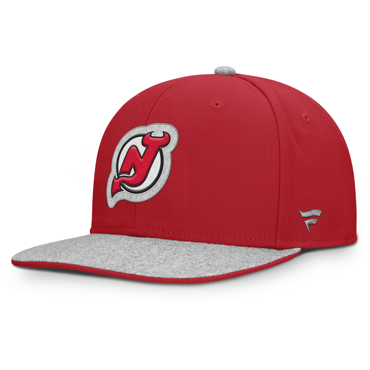 New Jersey Devils čepice flat kšiltovka Loden Structured Adjustable Flat Brim