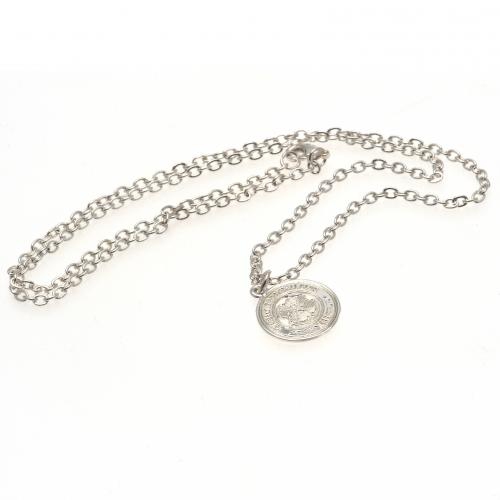 FC Celtic řetízek na krk s přívěškem Silver Plated Pendant & Chain