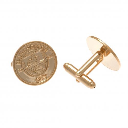 Manchester City manžetové knoflíčky Gold Plated Cufflinks