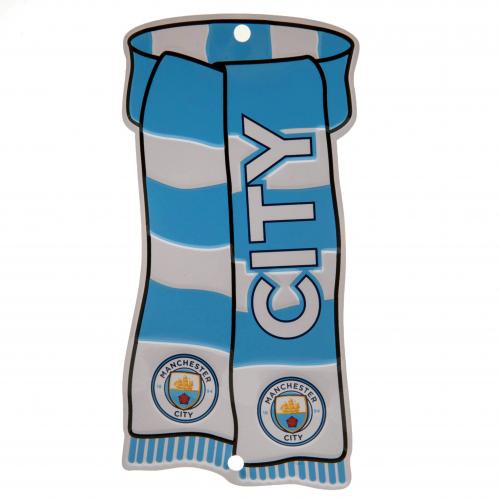 Manchester City cedule na okno Show Your Colours Window Sign
