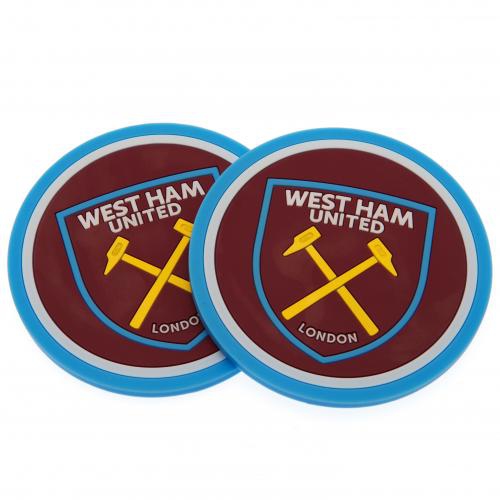 West Ham United set podtácků 2pk Coaster Set