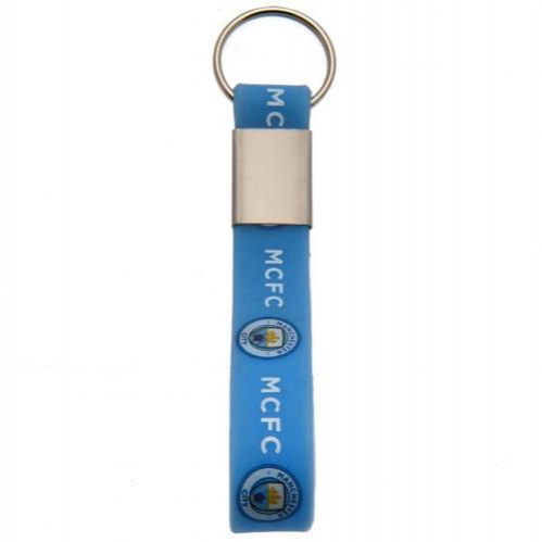 Manchester City přívěšek na klíče Silicone Keyring