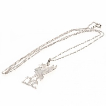 FC Liverpool řetízek na krk s přívěškem Sterling Silver Pendant & Chain LB