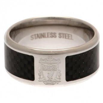 FC Liverpool prsten Carbon Fibre Ring Medium