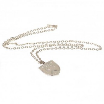 West Ham United řetízek na krk s přívěškem Silver Plated Pendant & Chain XL