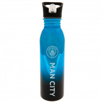 Manchester City láhev na pití UV Metallic Drinks Bottle