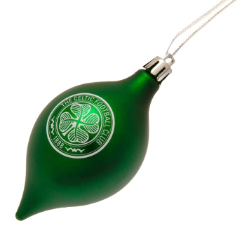FC Celtic vánoční ozdoby 3pk vintage baubles