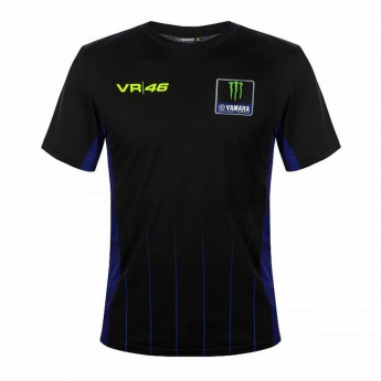 Valentino Rossi pánské tričko VR46 - Yamaha black 2019