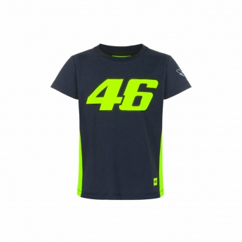 Valentino Rossi dětské tričko VR46  -  Classic black 2022