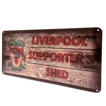 FC Liverpool cedule na zeď Shed Sign
