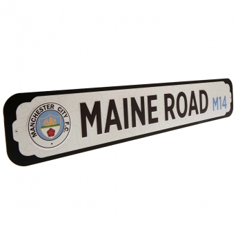 Manchester City cedule na zeď Deluxe Stadium Sign