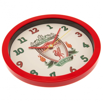 FC Liverpool nástěnné hodiny Wall Clock white