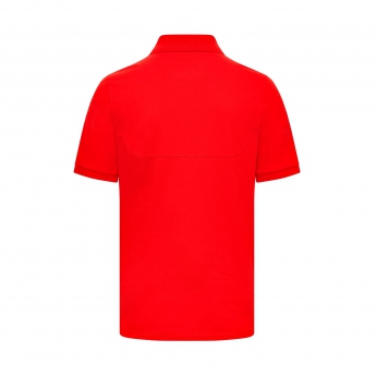Ferrari pánské polo tričko Logo red F1 Team 2023