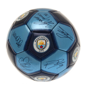 Manchester City fotbalový mini míč Sig 26 Skill Ball - Size 1