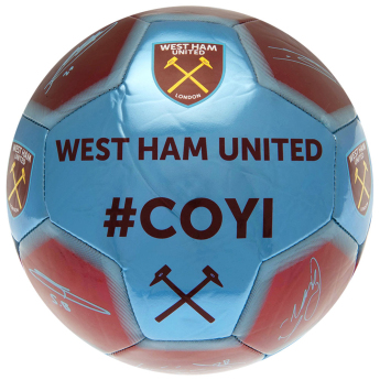 West Ham United fotbalový míč Sig 26 Football - Size 5