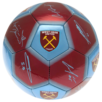 West Ham United fotbalový míč Sig 26 Football - Size 5