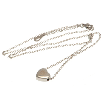 Manchester City přívěšek na krk Stainless Steel Heart Necklace