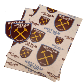 West Ham United balící papír 2 pcs Gift Wrap