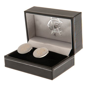 FC Rangers manžetové knoflíčky Stainless Steel Round Cufflinks