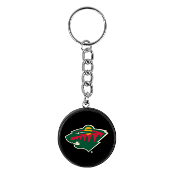 Minnesota Wild přívěšek na klíče mini puck