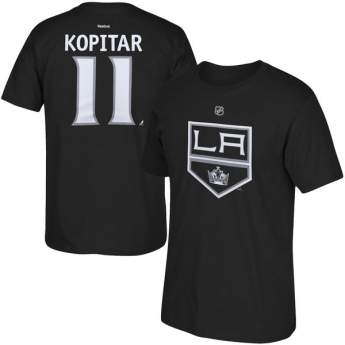 Los Angeles Kings pánské tričko Tee Flat Anze Kopitar black