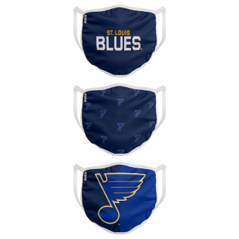 St. Louis Blues roušky Foco set of 3 pieces
