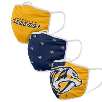Nashville Predators roušky Foco set of 3 pieces EU