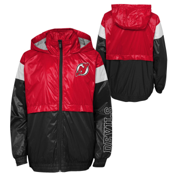 New Jersey Devils dětská bunda goal line stance full-zip windbreaker